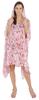 Moomaya Women  s Short Hoodie Kaftan Loose Tunic Kimono Sleeve Mini Beach Cover Up