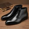 Bocanci Western din Piele de Vițel pentru Bărbați, Pantofi Chelsea Eleganti și Confortabili pentru Condus, în Mai Multe Culori