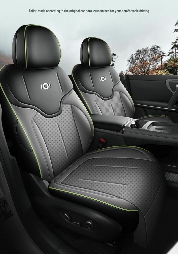 Changan Qiyuan Q05 Leather Car Seat Cushion - Fits 26 Models, All-Season, Universal Five-Seater Cover