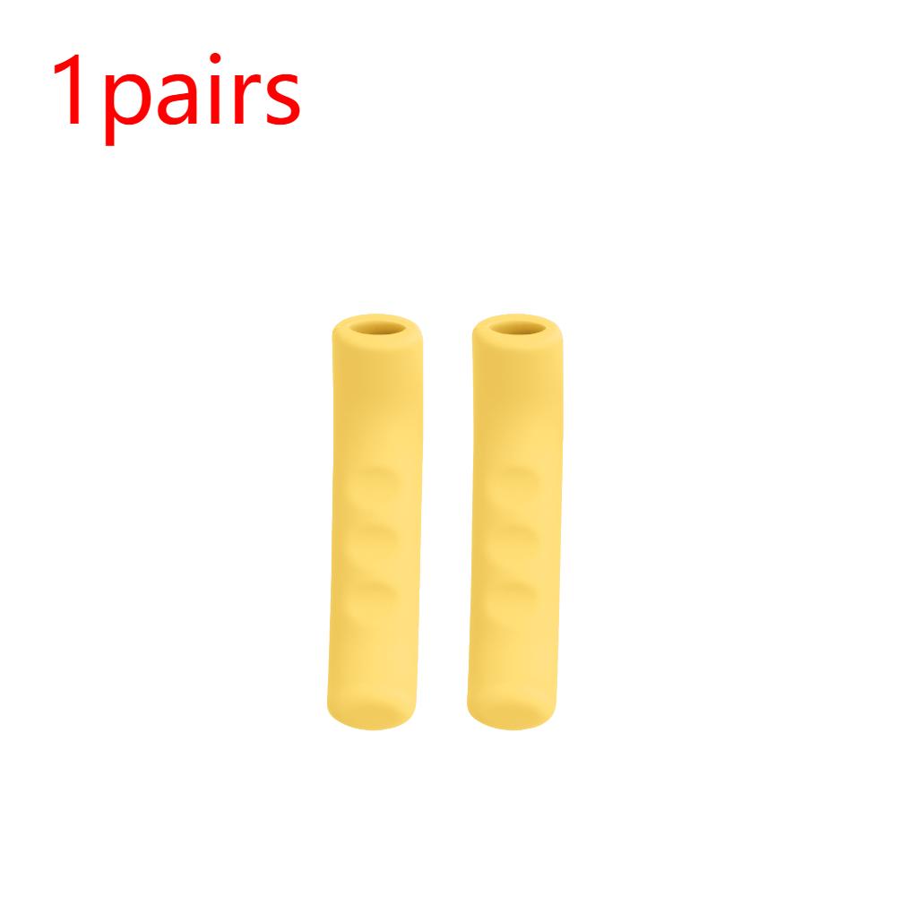 2 stk Bremsehåndtaksdeksler Antisklihåndtakbeskytter Silikonspakskall parkeringsbremshendelveske for Xiaomi M365 Scooter