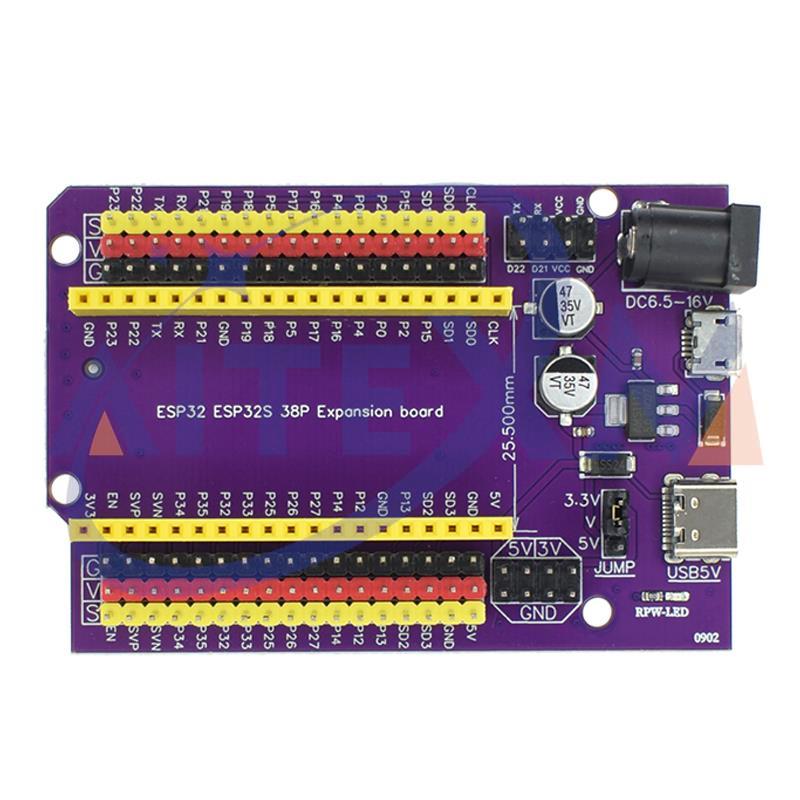 

Плата розробки ESP32 Wi-Fi+Bluetooth, наднизьке енергоспоживання, двоядерний ESP-32 ESP-32S ESP32-CAM ESP-WROOM-32 CH9102X
