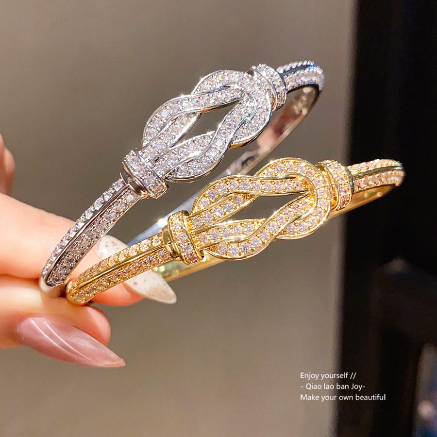 Minimalist Zircon Wrap Bracelet With Unique Irregular Design For Fashion Enthusiasts