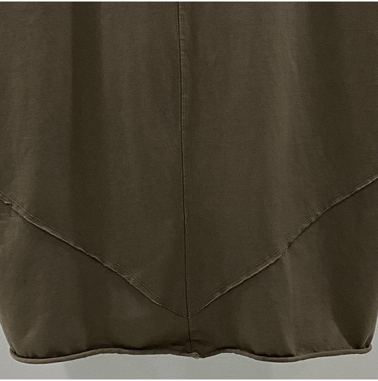 SUBHUMAN Men's 2023 Patchwork Loose Plus Size Knit Top