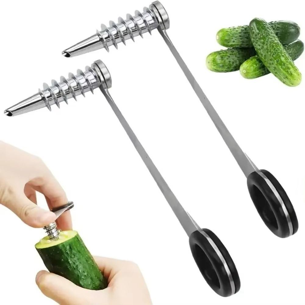 Portable Vegetable Spiral Cutting Machine Stainless Steel Vegetable Spiralizer Kitchen Tool