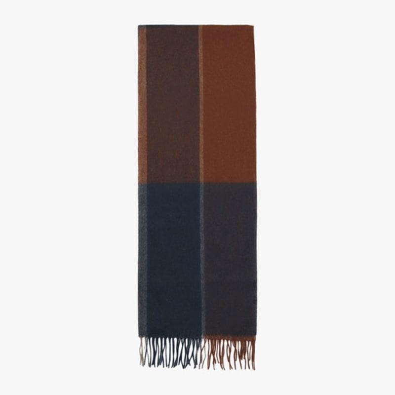 healiote HEAL HALF-CHECK MUFFLER_NAVY