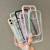 Candy Shockproof Silicone Bumper Phone Case For iPhone 16 Plus 15 14 Promax 11 12 13 Pro Max Transparent Protection Cover