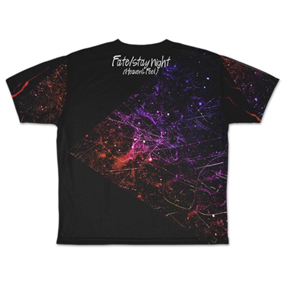 Night HF Saber Alter Full Graphic S Size Fate/stay Double-sided T-shirt