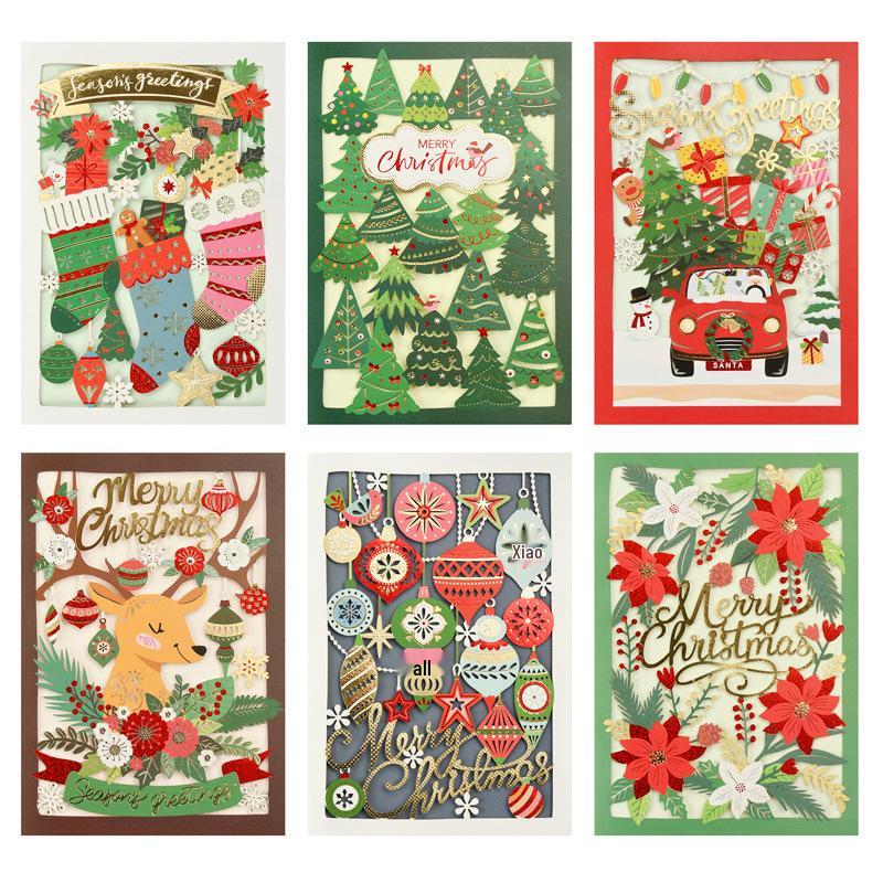 Ivano Premium Christmas & Birthday Greeting Card with Cute Cartoon Design and Envelope
