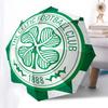 Celtic Football Club, Automatisches Öffnen und Schließen, 8-Rippen-Struktur, Tragbarer Regenschirm, Geeignet für Männer und Frauen, Alle Jahreszeiten Pe