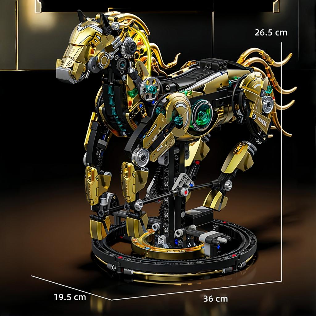 866 Teile MOC Kreatives Libellen Mechanisches Modell Bausteine Set DIY Konstruktionsspielzeug STEM Lernen für Kinder Erwachsene Set