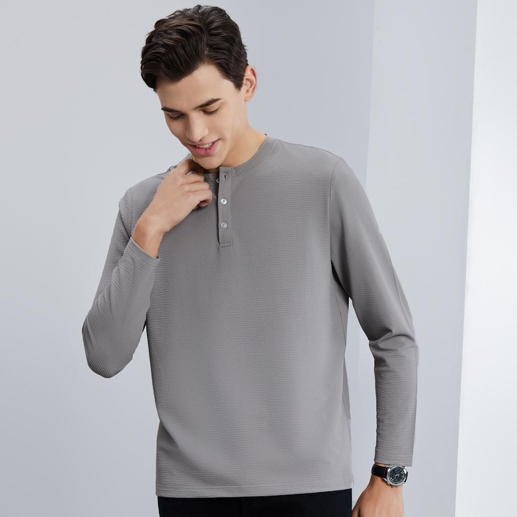 Lightweight and Breathable Long-Sleeved T-Shirt for Men
