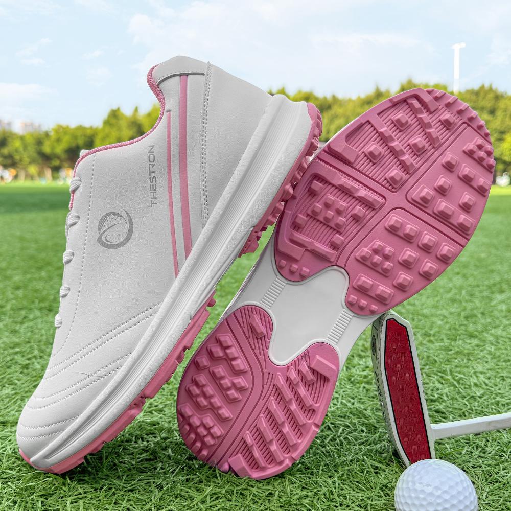 New Luxury Golf Shoes Women Training Golf Sneakers Comfortable Walking Footwears Ladies