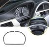Carbon fiber Dashboard trument Frame Trim Cover For BMW 3 Series E90 2005-12