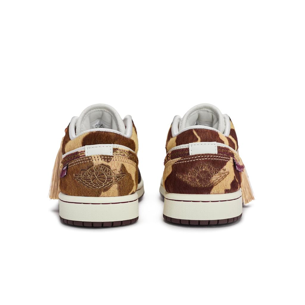 Jordan Air Jordan 1 811 Manufacturing, Blessed Immediately, Special Shoe Box Low Top Vintage Basketball Shoes Unisex IQ5321-121(Team80-S-BOX)