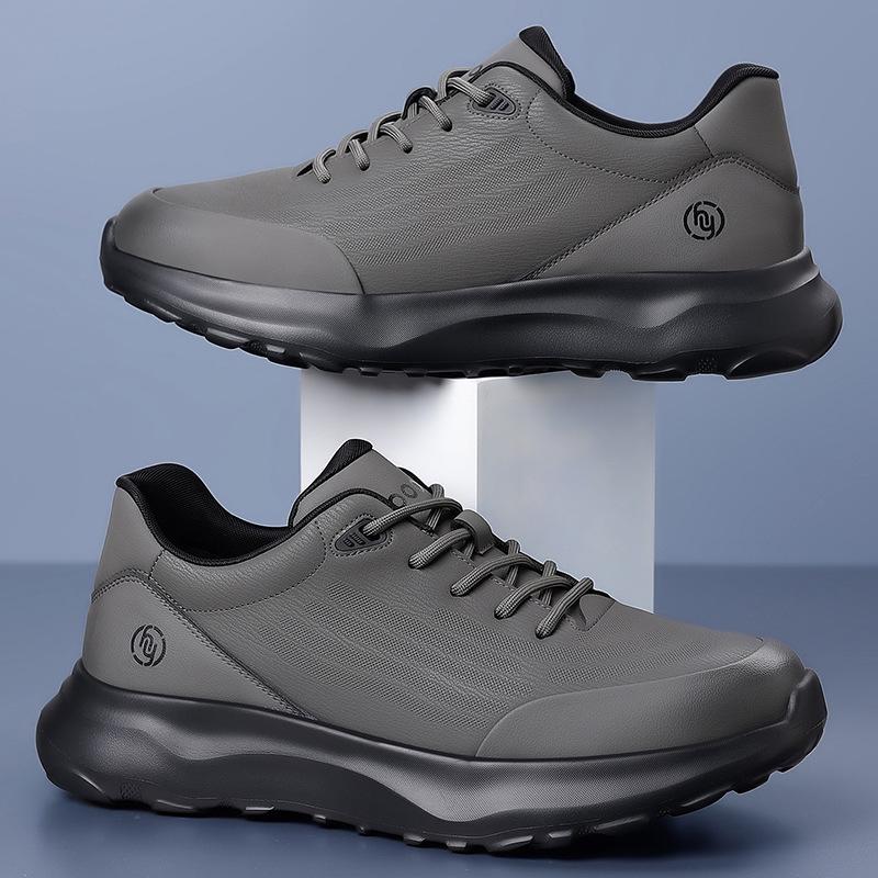 

Мужские дышащие слипоны из флайнита, осенние кроссовки 42 серый