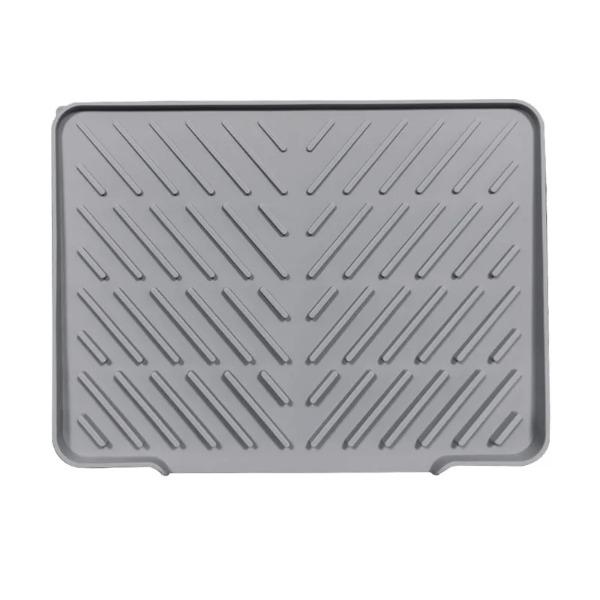 Antypoślizgowa, żaroodporna podkładka do suszenia naczyń Silikonowa podkładka pod garnki, naczynia, kubki Podkładka na stół Taca amortyzująca Ociekacz z szerszym odpływem