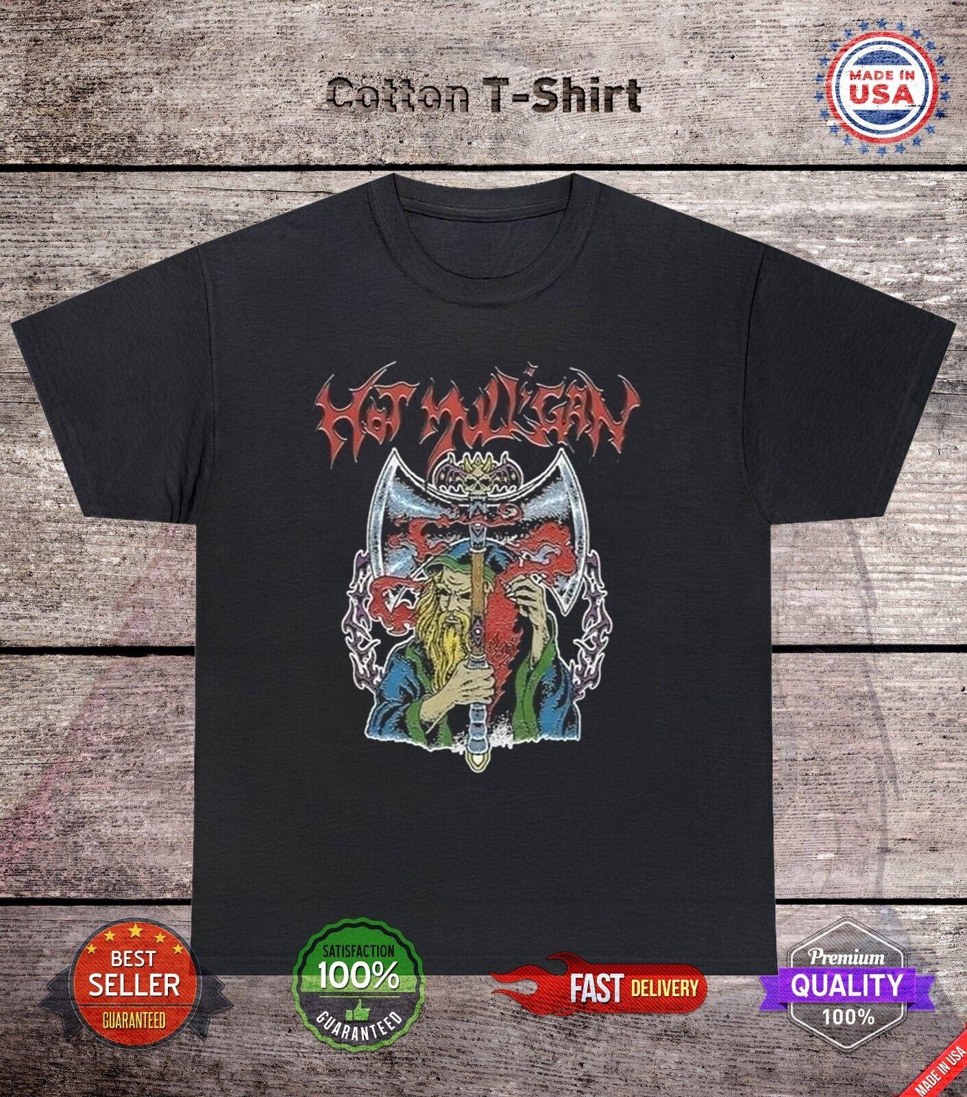 Hot Mulligan The 1 Hot New Band Black Cotton T Shirt Full Size S-5XL XL