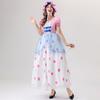 Toy Story Shepherd Woman Cartoon Pink Polka Dot Dress Ball Performance Costume