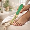Râpe de pédicure - WELLYS - MENTHOGEL - Bois naturel - 27 cm - Vert