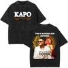 Rapper Kapo Por Si Alguien Nos Escucha Album Tour  Print Tees Men Women Fashion Hiphop Loose Casual Washed Vintage TShirts
