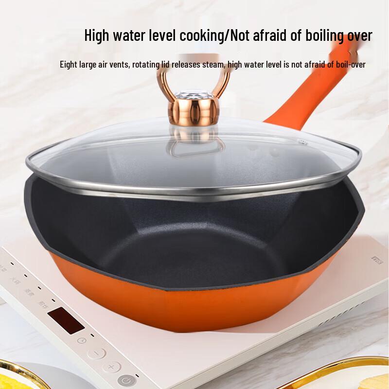 Royalstar Ruyi Octagonal Non-stick Wok