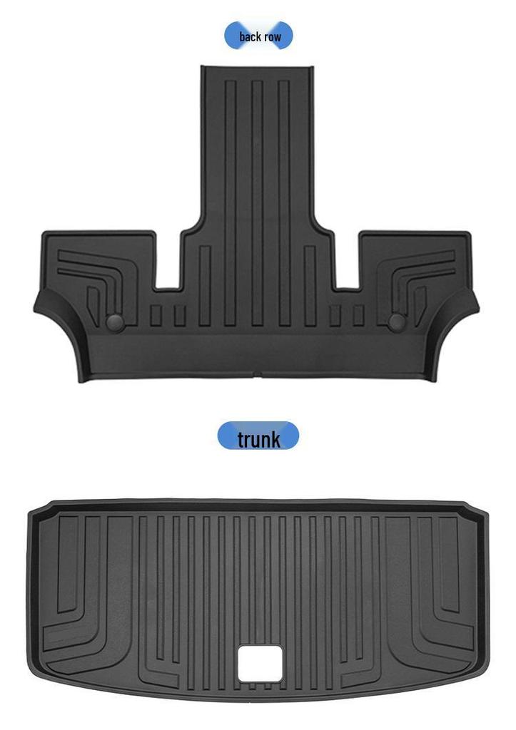Li Auto L8 Eco-friendly TPE Car Floor Mats (2023-2025) - Non-Slip, Wear-Resistant, Full Set
