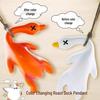 Car Color-Changing Roast Duck Pendant: Creative Ornament for Cars & Schoolbags