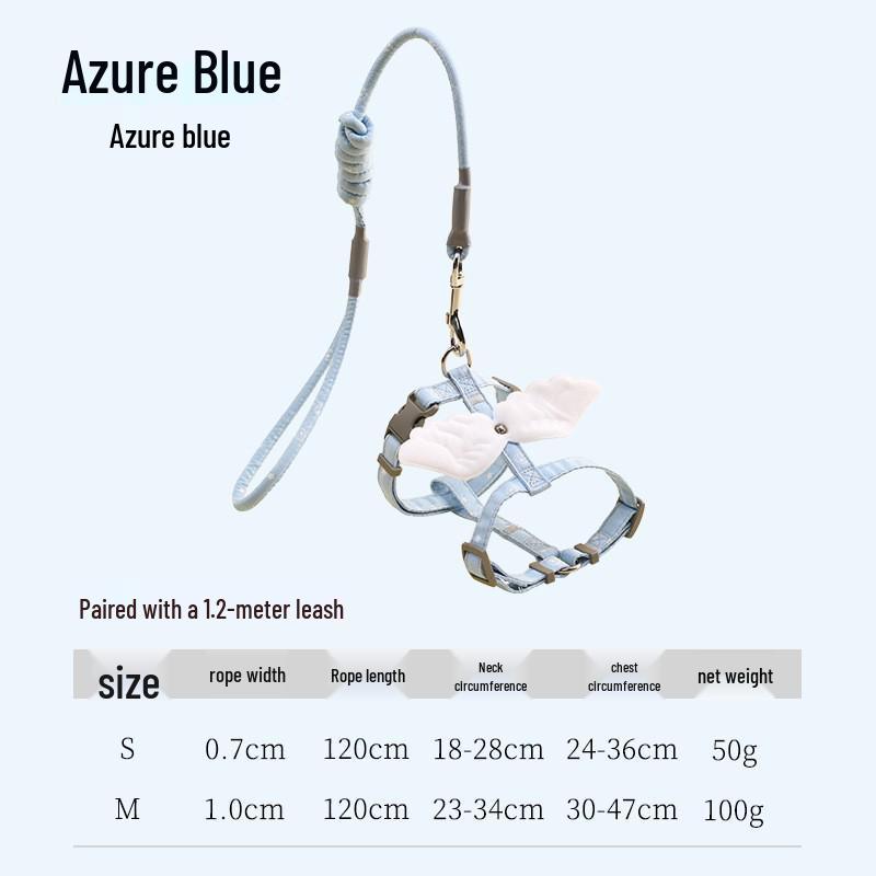 Little Bee Cat & Small Dog Harness and Leash Set