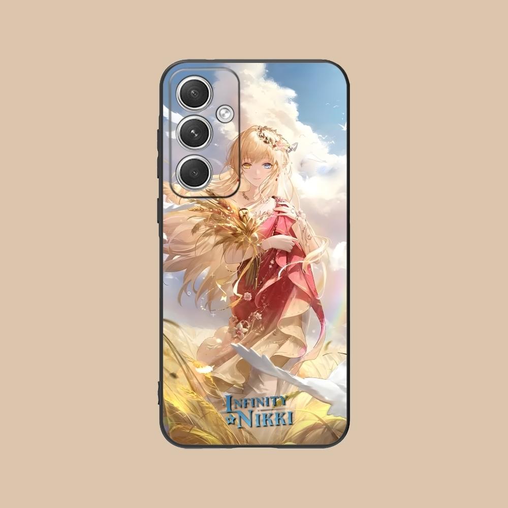 Infinity Nikki Mobile Smart Cell Phone Case for Samsung Galaxy S24 S23 S22 S21 S20 S10 S9 Plus FE Ultra Lite Black Cover Shell