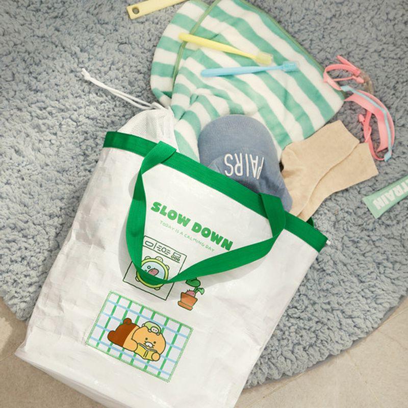 KAKAO FRIENDS Bokjori Laundry Bag_Chunshik