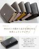 Business Card Genuine Shrink Large Capacity 70 5 Cowhide Gold Gift Box 5 Colors x Baby [R-Leather] Women's Holder, Leather, Leather, Bi-color, (Holds