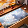 Cartoon Fox XXL Mouse Pad Large Computer Game Accessories Cute  Mousepads Gamer Professional High Quality Rubber Pads Desk Mat