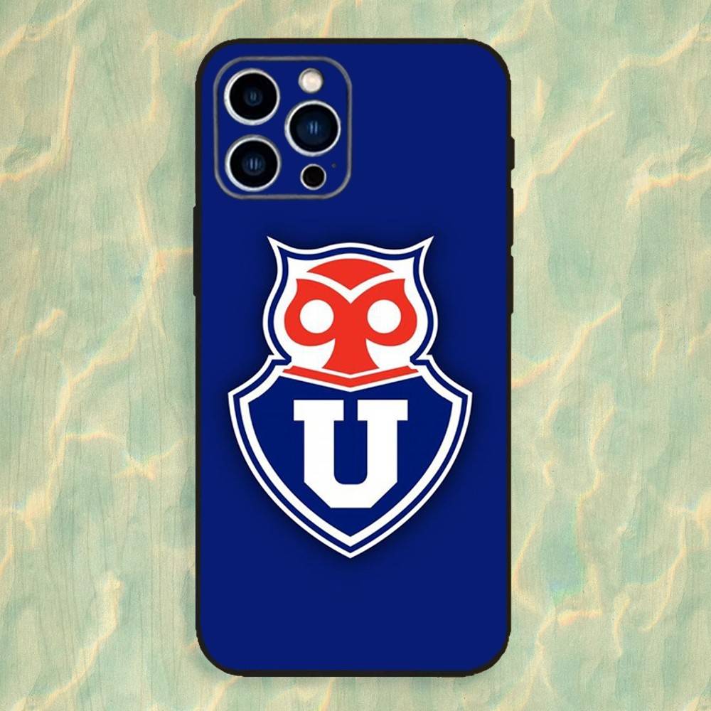 C-Chiles U-University-s Logo Phone Case For iPhone 16,15,14,13,12,11 Plus,Pro Max,XS,X,XR,SE,Mini,8,7,Soft Silicone Black Cover