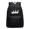 Primary And Secondary School Students Schoolbag Goose Personalized Printing Youth Leisure Simple Backpack Large Capacity
