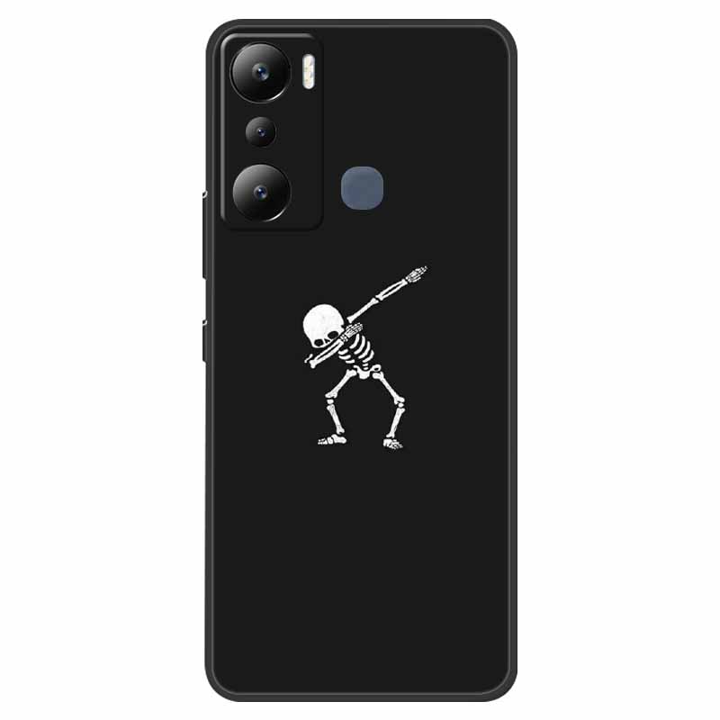 For Infinix Hot 20i Case Hot12i X665C Shockproof Soft Silicone TPU Back Cover For Infinix Hot 20i 20 I X665E Phone Cases 6.6"