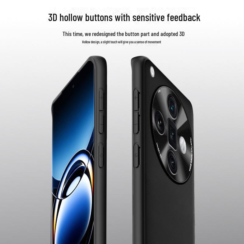 Husă de protecție din piele lichidă pentru Oppo Find X7 Ultra, design anti-cădere, livrare dintr-o singură piesă.