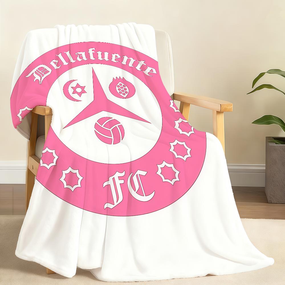 Classic Luxurious D Dellafuente F FC Energetic Blanket For Soft Throw Blanket for Picnic Bed Sofa Home Bedroom Warm Comfortable