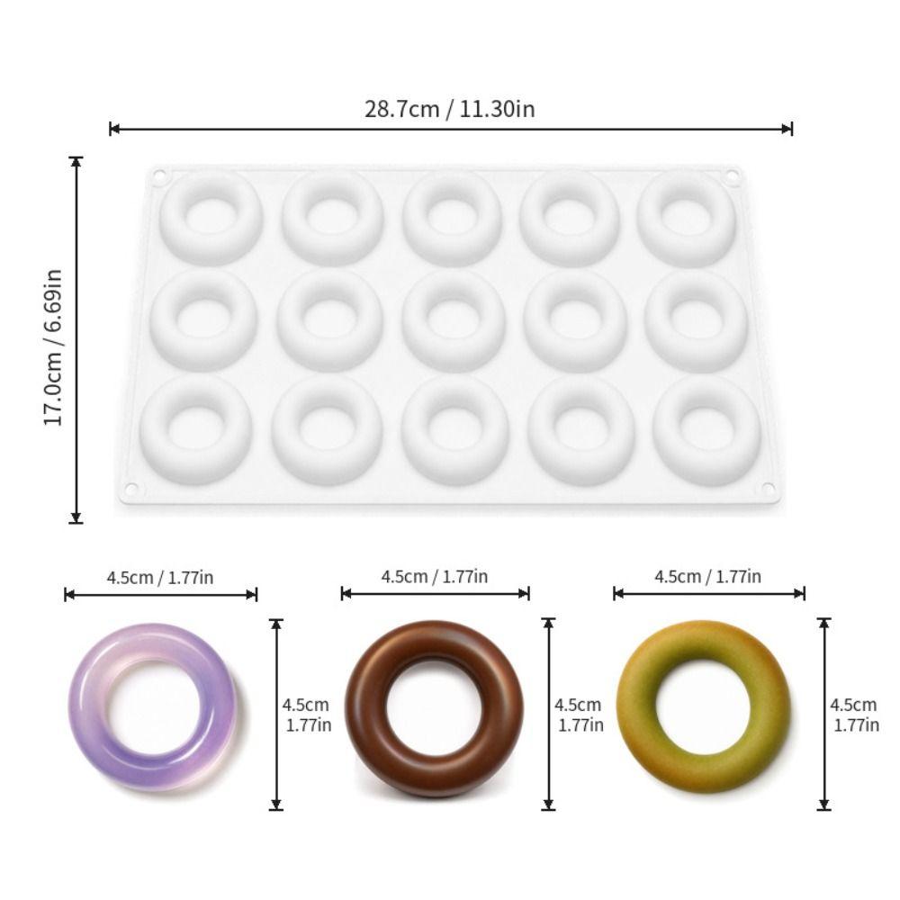 Hitzebeständige Backformen Wiederverwendbare Antihaft-Dessertform Vielseitige Mousse-Kuchenform Für Heimbäcker