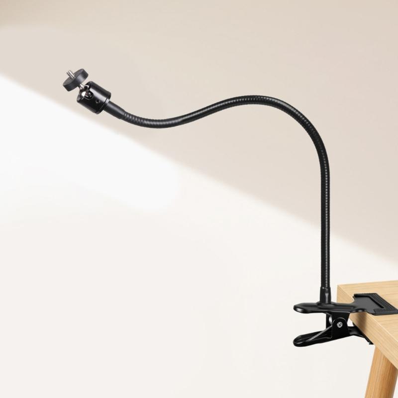 Adjustable Clamp Mount 1/4Inch Thread For Baby Monitor Camera Sports Cameras And Smartphones Flexible Long Gooseneck Arm