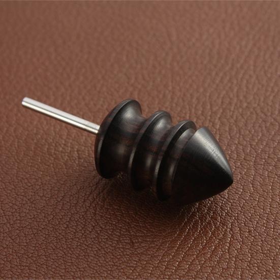 2 Pack Leather Burnisher Bits Polishing Tools Leather Edge Burnishing Tool Rotary Burnisher