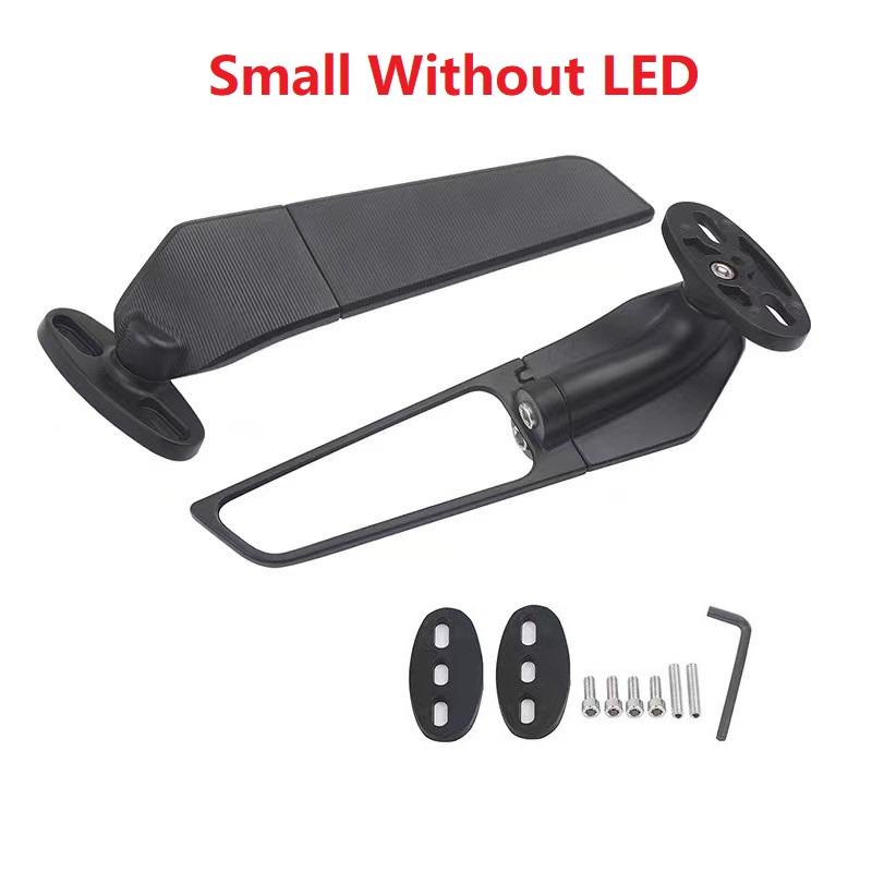 

Боковые зеркала заднего вида для мотоцикла Wind Wing Регулируемое вращающееся боковое зеркало для Kawasaki ZX6R ZX10R ZX12R Ninja 250 300 650 H2 H4