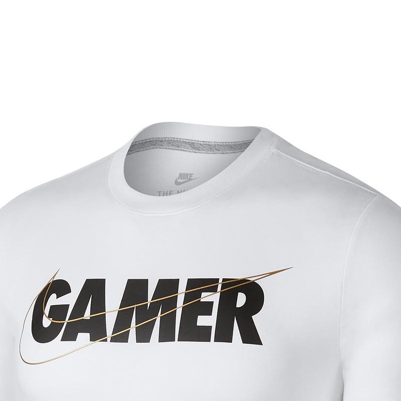 Nike X LPL League Of Legends Pro League Co-Branded Contrast Print Short Sleeve T-Shirt Men Tops White CT0472-101