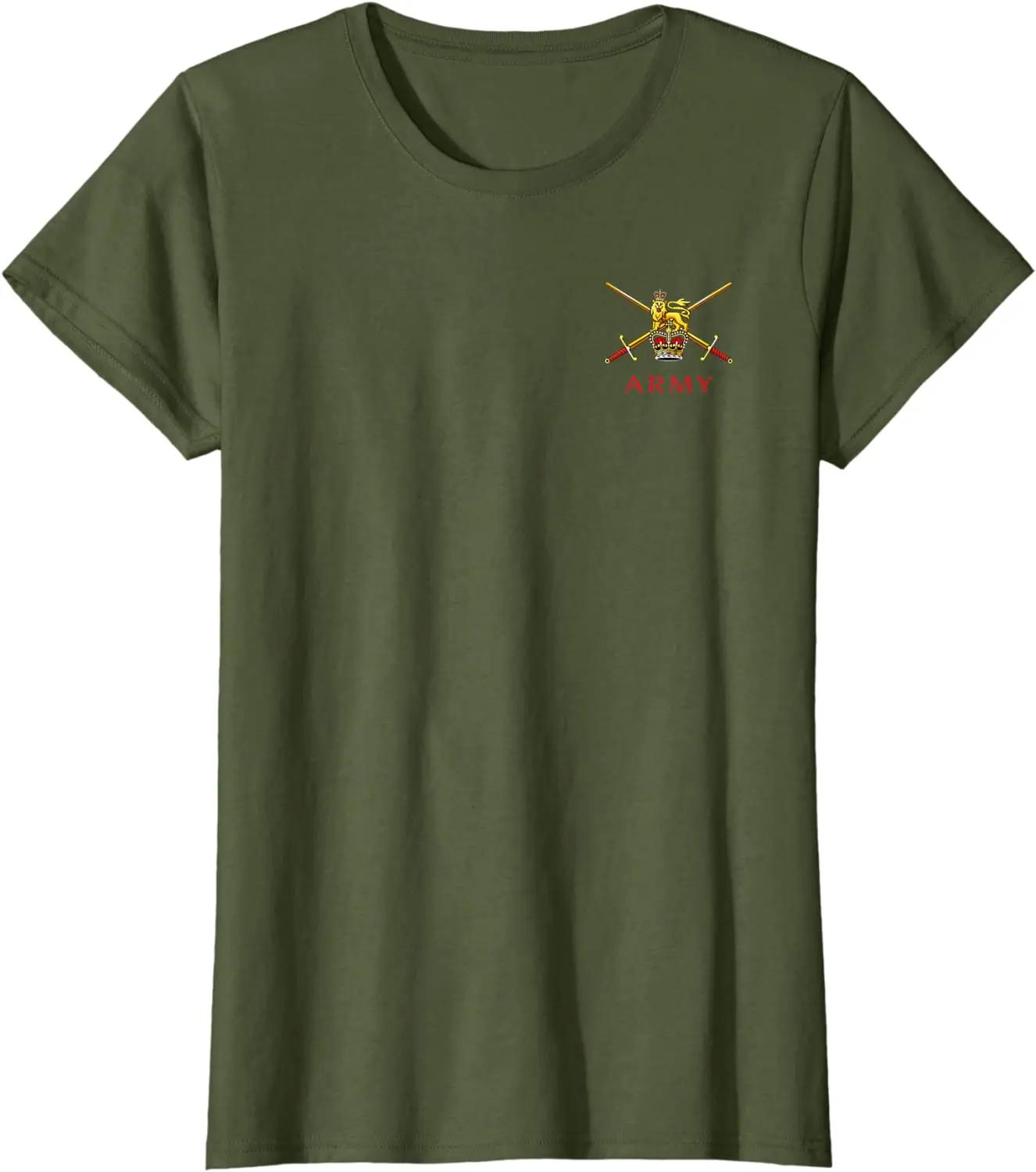 

British Army UK Warfare Military Veteran Training Men T-Shirt Short Sleeve Casual Cotton O-Neck Summer Shirts 4XL