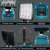 4 Inch LED Work Light Outdoor Flashlight Lantern For Makita 14.4-20V Lithium Batteries Camping Lamp Emergency Lighting