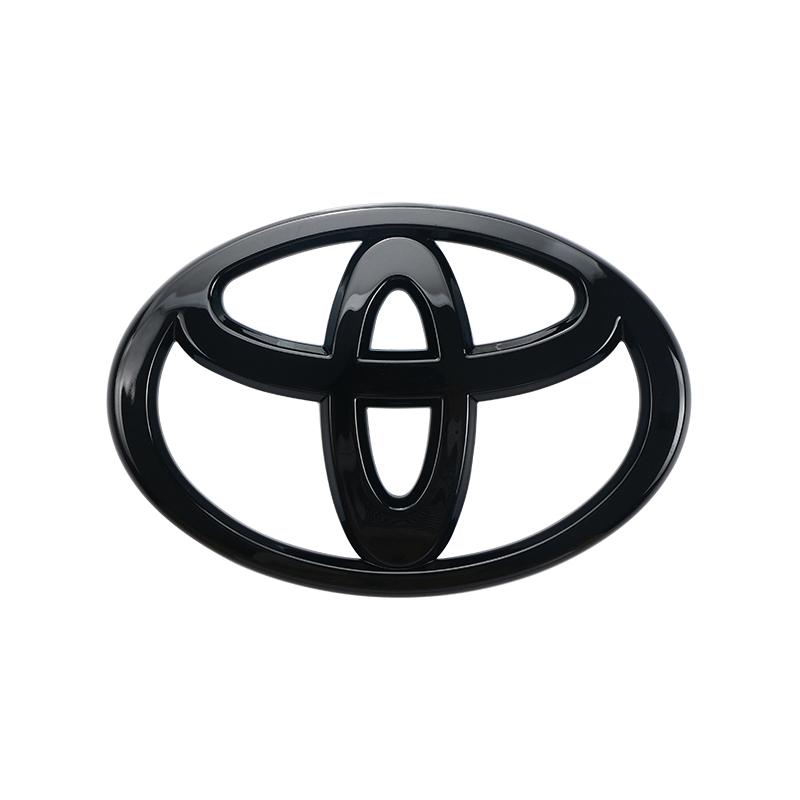 Logo Auto 3D per serie di auto Toyota Corolla Camry RAV4 Griglia Anteriore Cofano Emblema Posteriore Paraurti Posteriore Portellone Bagagliaio Marchio Emblema