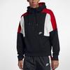 Nike Sportswear NSW Reversible Splicing Contrast Color Full-Zip Hooded Windbreaker Jacket Men's Black AQ2066-010