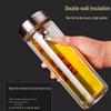 Xinuo Double Wall Glass Tea Infuser Bottle XN-7032