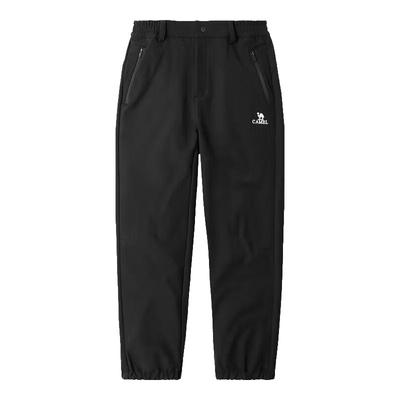 Outdoor Windproof Water-Repellent Tapered Soft Shell Pants