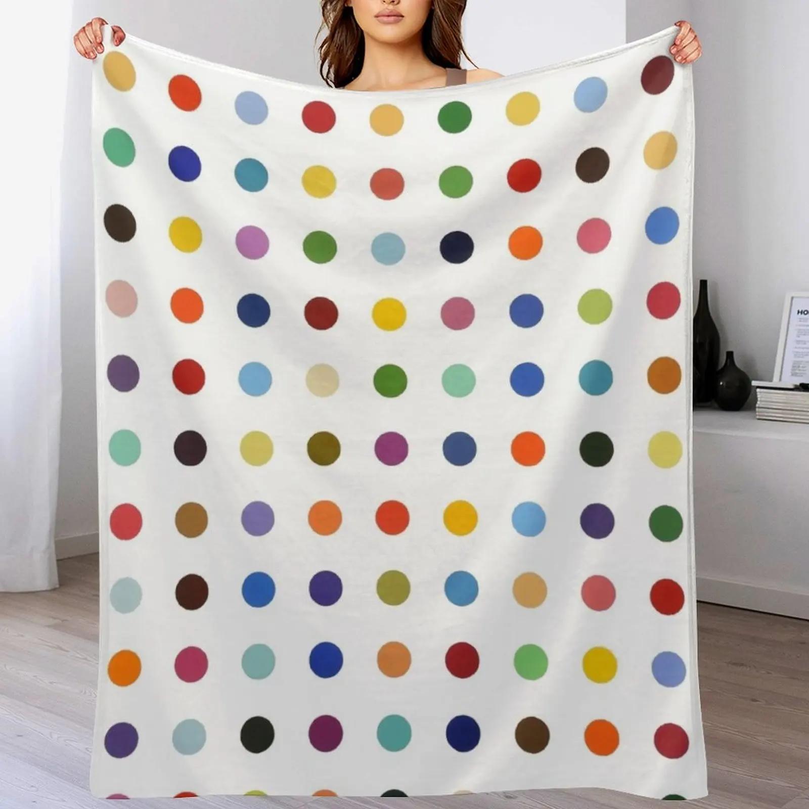 

Eternal Dot Throw Blanket Reusable Durable Soft Blanket for All Seasons 102x76cm(40x30in)