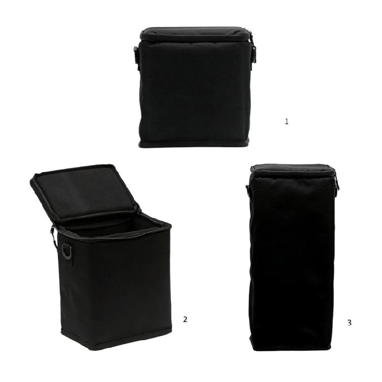 Camera Carrying Pouch Protector Bag Storage Small Pouch Lens Camera Flexible Case Shockproof Camera Lens Container